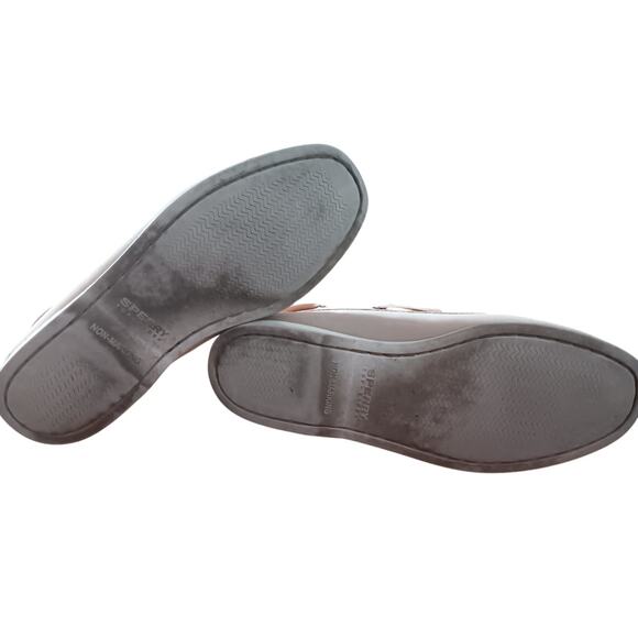 Sperry Top siders neutral beige size 8.5 - Picture 6 of 6